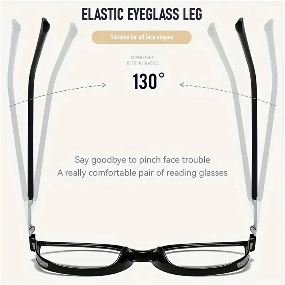 (image for) Anti-blue Light Photochromic Reading Glasses Fashion Diamonds Frames Outdoor UV protection Presbyopia Eyeglasses