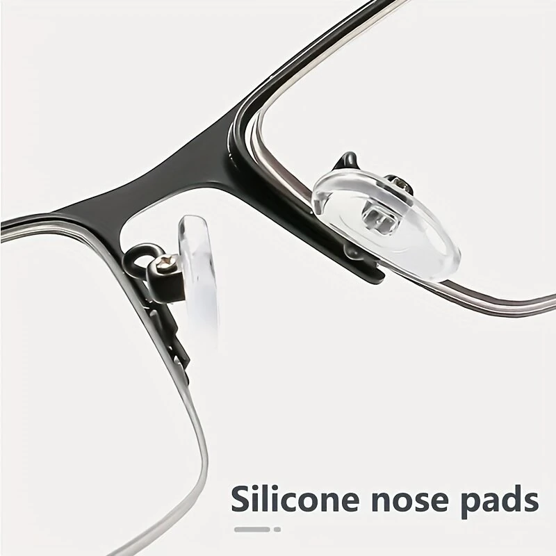 (image for) Business Reading Glasses Classic Rectangle Computer Anti Eyestrain Presbyopic Glasses Anti Blue Light Eye Glasses For Women Men